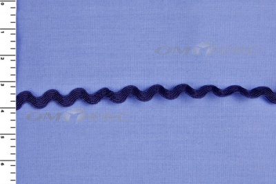 Тесьма плетеная "Вьюнчик"/т.синий - купить в Норильске. Цена: 48.03 руб.