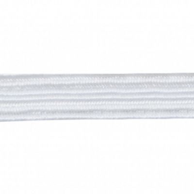 Резинка продежка С-67, шир. 7 мм (20 шт/10 м), цвет белый - купить в Норильске. Цена: 1 296.24 руб.
