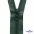 Спиральная молния Т5 890, 80 см, автомат, цвет т.зелёный - купить в Норильске. Цена: 16.61 руб.