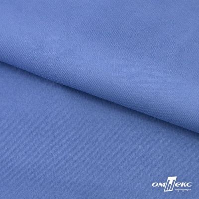 Трикотажное полотно Джерси Понте-де-Рома, 95% / 5%, 150 см, 290гм2, цв. серо-голубой, м - купить в Норильске. Цена 297 руб.