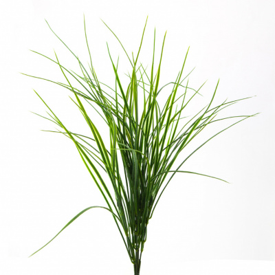 Трава искусственная -3, шт (осока 50 см/8 см  5 листов)				 - купить в Норильске. Цена: 124.17 руб.