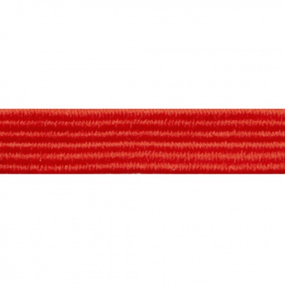 Резиновые нити с текстильным покрытием, шир. 6 мм ( упак.30 м/уп), цв.- 86-красный - купить в Норильске. Цена: 155.22 руб.
