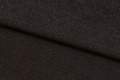 Ткань джинсовая №96, 160 гр/м2, шир.148см, цвет чёрный - купить в Норильске. Цена 350.42 руб.