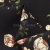 Плательная ткань "Фламенко" 3.1, 80 гр/м2, шир.150 см, принт растительный - купить в Норильске. Цена 239.03 руб.