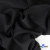 Ткань плательная Креп Рибера, 100% полиэстер,120 гр/м2, шир. 150 см, цв. Чёрный - купить в Норильске. Цена 142.30 руб.