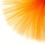 Фатин матовый 16-127, 12 гр/м2, шир.300см, цвет оранжевый - купить в Норильске. Цена 96.31 руб.