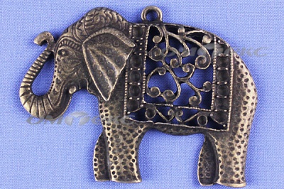 Декоративный элемент для творчества из металла "Слон"  - купить в Норильске. Цена: 26.66 руб.