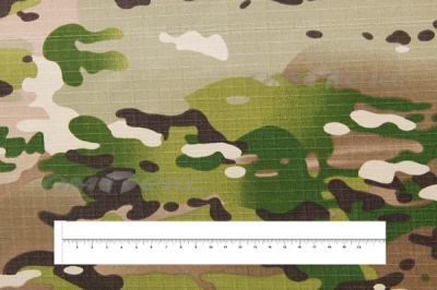 Ткань смесовая рип-стоп камуфляж C#201313, 210 гр/м2, шир.150см - купить в Норильске. Цена 244.99 руб.