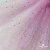 Сетка Фатин Глитер Спейс, 12 (+/-5) гр/м2, шир.150 см, 16-12/розовый - купить в Норильске. Цена 202.08 руб.