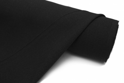 Ткань костюмная 25332 2031, 167 гр/м2, шир.150см, цвет чёрный - купить в Норильске. Цена 339.33 руб.