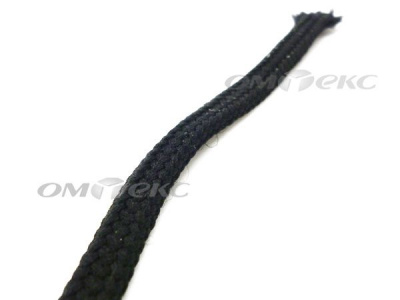 Шнурки т.3 200 см черн - купить в Норильске. Цена: 21.69 руб.
