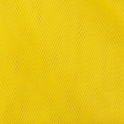 Фатин матовый 16-70, 12 гр/м2, шир.300см, цвет жёлтый - купить в Норильске. Цена 113.85 руб.