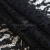 Кружевное полотно #2307, 145 гр/м2, шир.150см, цвет чёрный - купить в Норильске. Цена 449.07 руб.