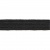 Резинка продежка С-52, шир. 7 мм (20 шт/10 м), цвет чёрный - купить в Норильске. Цена: 1 338.93 руб.