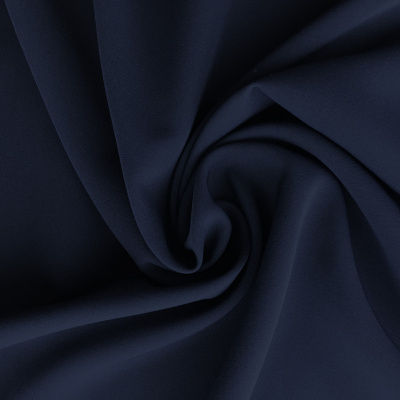 Костюмная ткань "Элис", 220 гр/м2, шир.150 см, цвет т.синий - купить в Норильске. Цена 308 руб.
